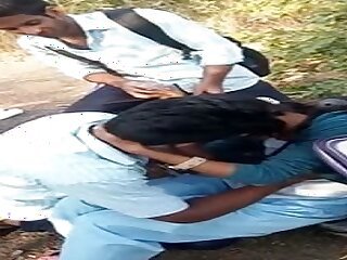 College students kissing outdoor desi mms sex scandal