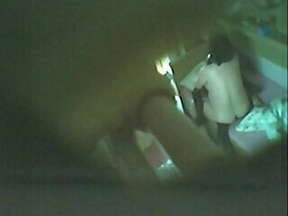 Incredible hidden cam. See what my mature mom is doing