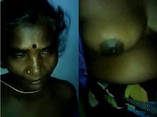 Desi Tamil Mama Puts Pressure on Husband's Breasts