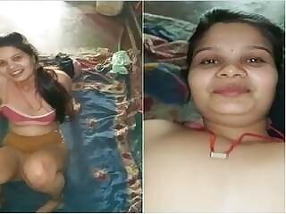 Hot Desi Gf Nude Lover's Video